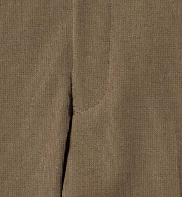 UNITED ARROWS「ドビー シングル ノープリーツ パンツ UA COZY ウォッシャブル 2WAYストレッチ はっ水 着用シワ」|スーツ|