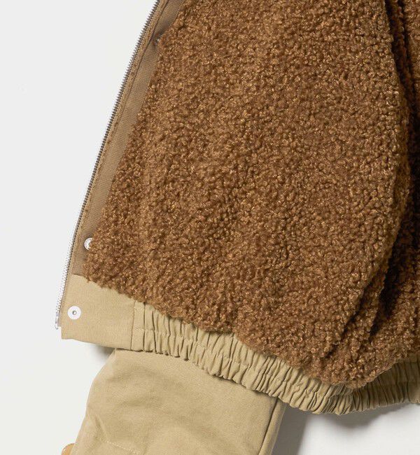 ASTRAET「＜ASTRAET＞ボア ジップブルゾン」|ブルゾン・スタジャン|