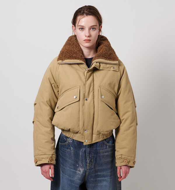 ASTRAET「＜ASTRAET＞ボア ジップブルゾン」|ブルゾン・スタジャン|