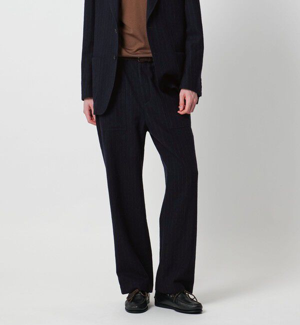 UNITED ARROWS「＜District＞シュリンク サージ ベイカースラックス」|スラックス|