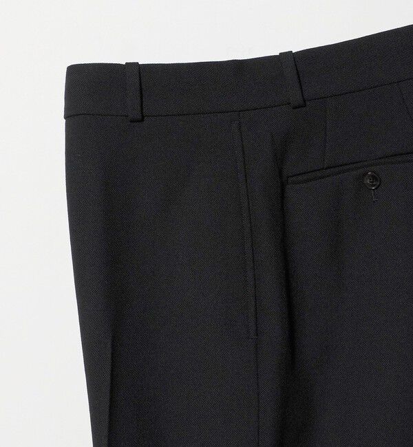 UNITED ARROWS「セーラーサージ ワイドストレート スラックス」|スラックス|