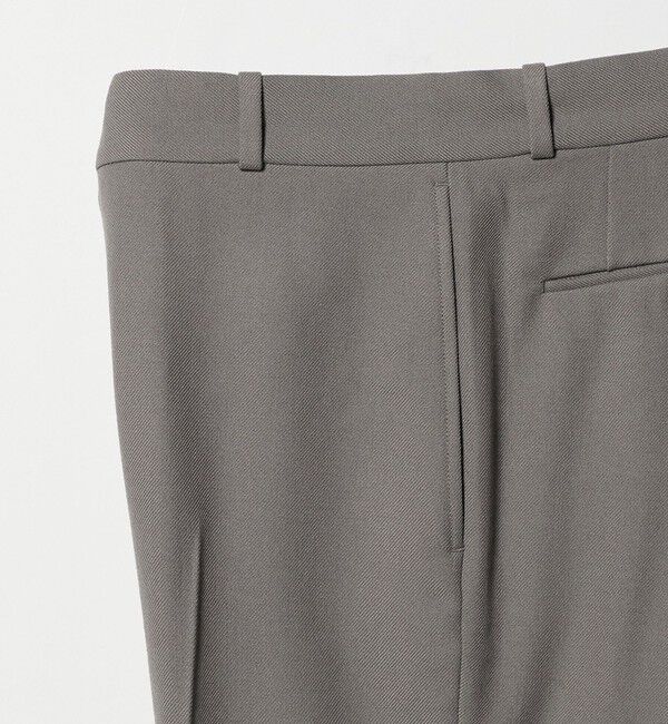 UNITED ARROWS「セーラーサージ ワイドストレート スラックス」|スラックス|