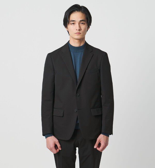 UNITED ARROWS「ダブルクロス シングル 2ボタン テーラードジャケット UA COZY ウォッシャブル ２WAYストレッチ はっ水」|スーツ|