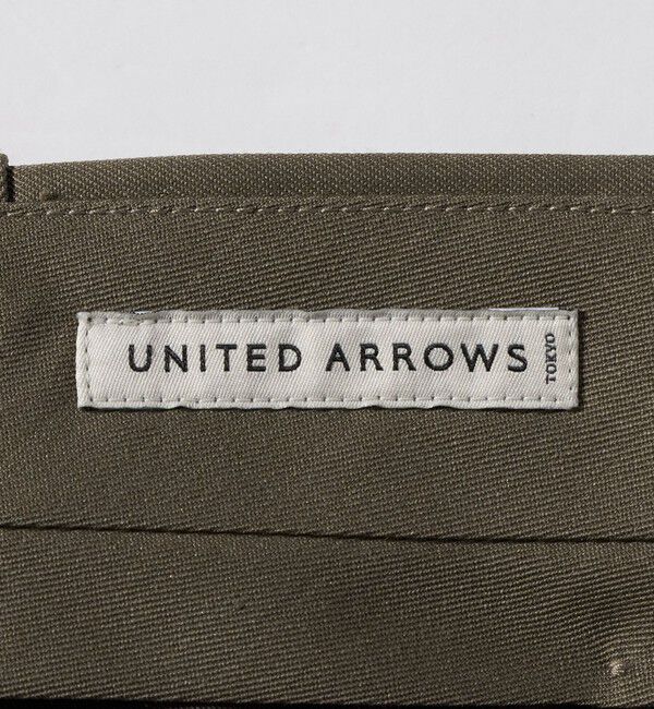 UNITED ARROWS「フォルムギャバジン モダン ストレート スラックス」|スラックス|