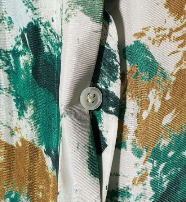 UNITED ARROWS「＜SACRA＞フローラプリント ノースリーブブラウス」|シャツ・ブラウス|