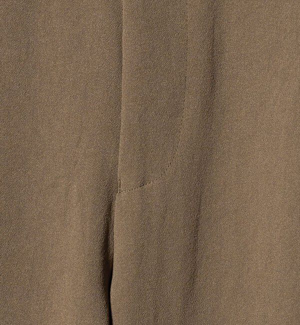 UNITED ARROWS「ポリエステルサブレ モダンストレート イージーパンツ」|スラックス|