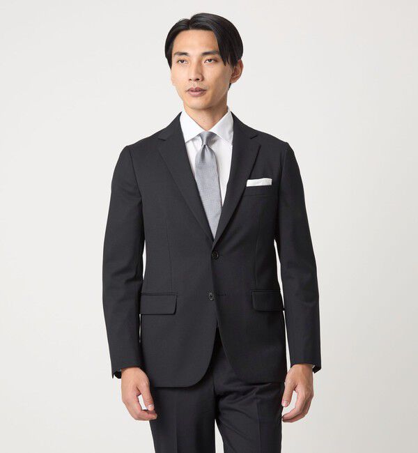 UNITED ARROWS green label relaxing「A+ TWPU サージ 2B スリム セットアップジャケット -ウォッシャブル・ストレッチ-」|スーツ|