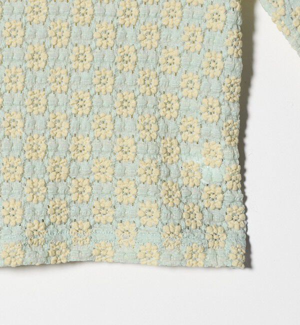 UNITED ARROWS green label relaxing「花柄 ジャガードトップス / キッズ  100cm-160cm」|Tシャツ・カットソー|