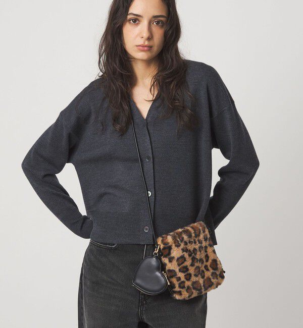 UNITED ARROWS green label relaxing「ファーショルダーバッグ ハートチャーム付き」|ショルダー・メッセンジャー|