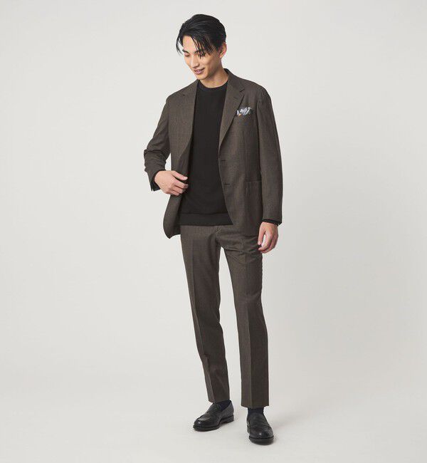 UNITED ARROWS green label relaxing「L/A ダンボール ビズ クルーネック カットソー」|Tシャツ・カットソー|