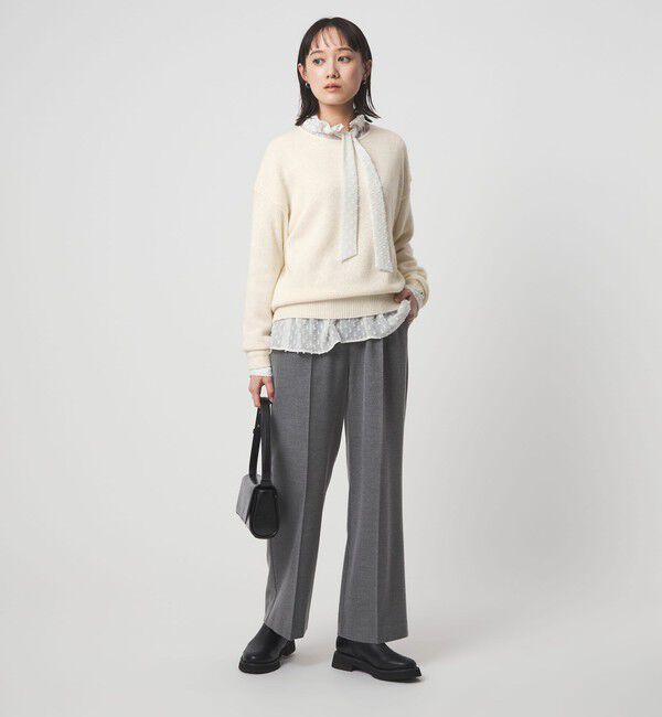 UNITED ARROWS green label relaxing「スパンコール ニット プルオーバー ウォッシャブル」|ニット・セーター|