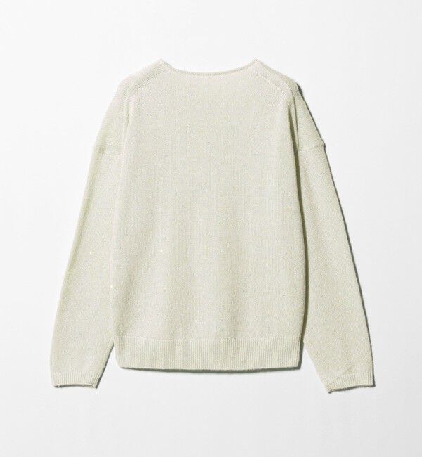 UNITED ARROWS green label relaxing「スパンコール ニット プルオーバー ウォッシャブル」|ニット・セーター|