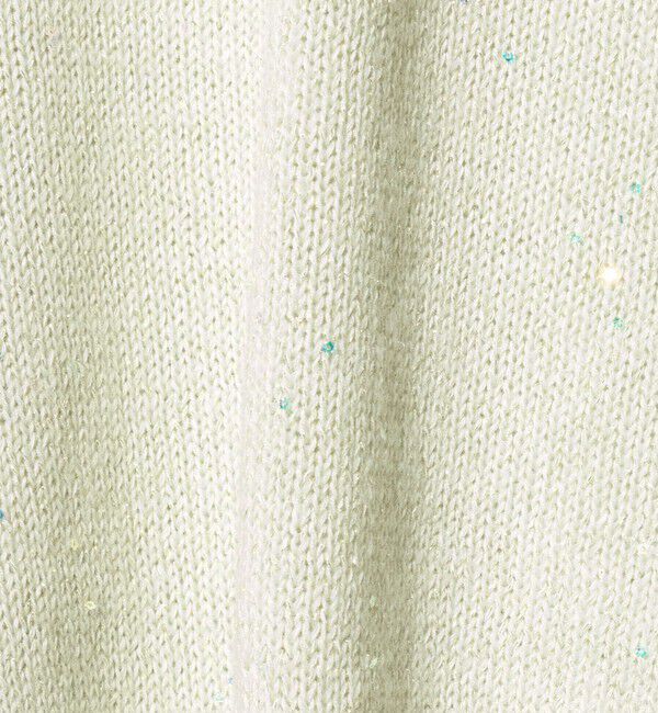 UNITED ARROWS green label relaxing「スパンコール ニット プルオーバー ウォッシャブル」|ニット・セーター|