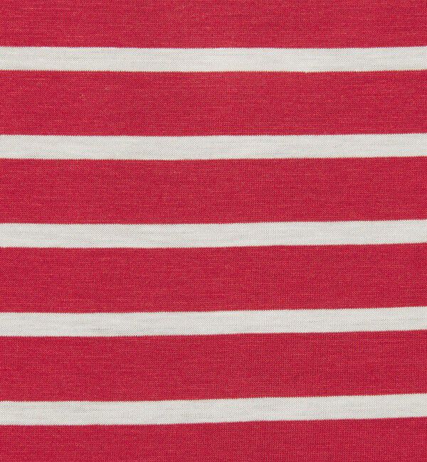 EMMEL REFINES「＜EMMEL REFINES＞EM アシンメトリー ボーダー ロンT」|Tシャツ・カットソー|