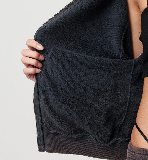 ATTISESSION「＜ATTISESSION＞ヴィンテージライク スウェット フーディー トップス」|パーカー|