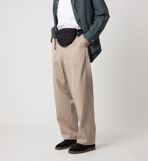 STEVEN ALAN「＜Steven Alan＞ ウエポン ニドム アーミー ノープリーツ トラウザーズ」|チノ|