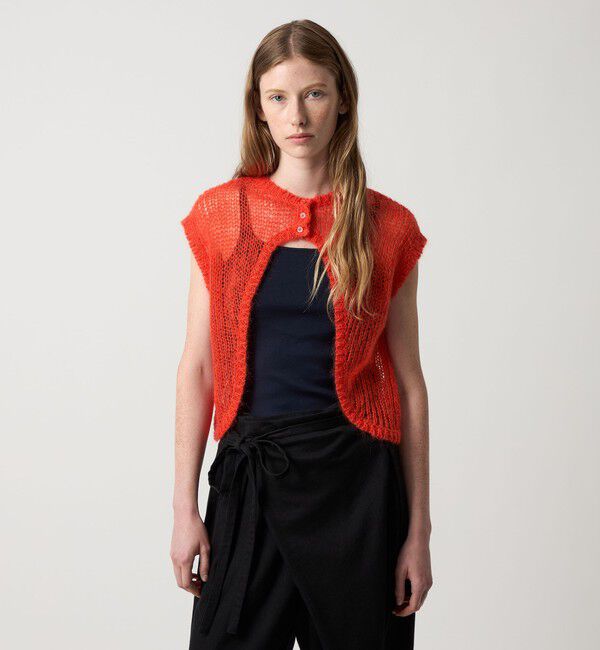 STEVEN ALAN「＜Steven Alan＞モヘヤ ミックス ニット ベスト」|ベスト・ジレ|