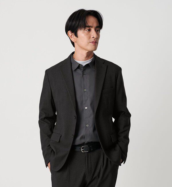 BEAUTY&YOUTH UNITED ARROWS「リサイクル ポリエステル 2B ジャケット セットアップ対応 ウォッシャブル」|テーラードジャケット|