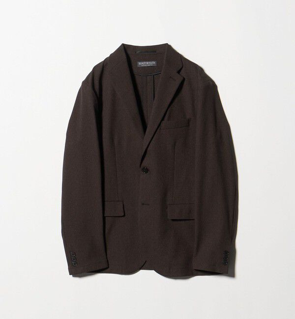 BEAUTY&YOUTH UNITED ARROWS「リサイクル ポリエステル 2B ジャケット セットアップ対応 ウォッシャブル」|テーラードジャケット|