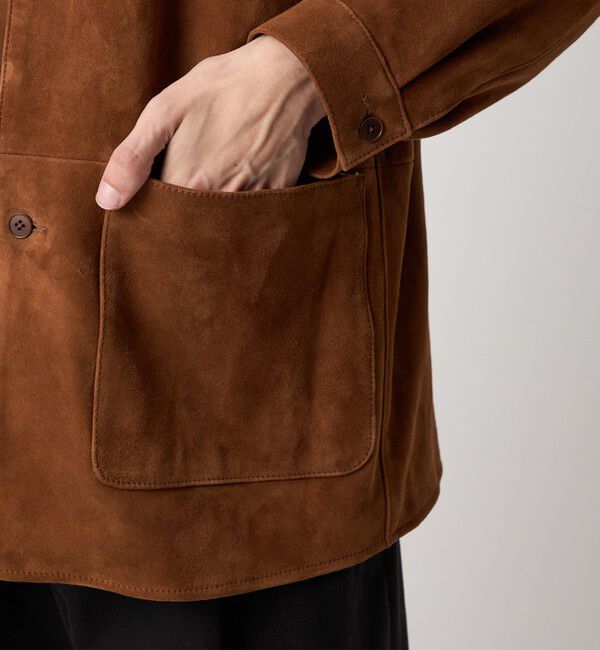 STEVEN ALAN「＜Steven Alan＞ ラフ スエード カバーオール」|その他|