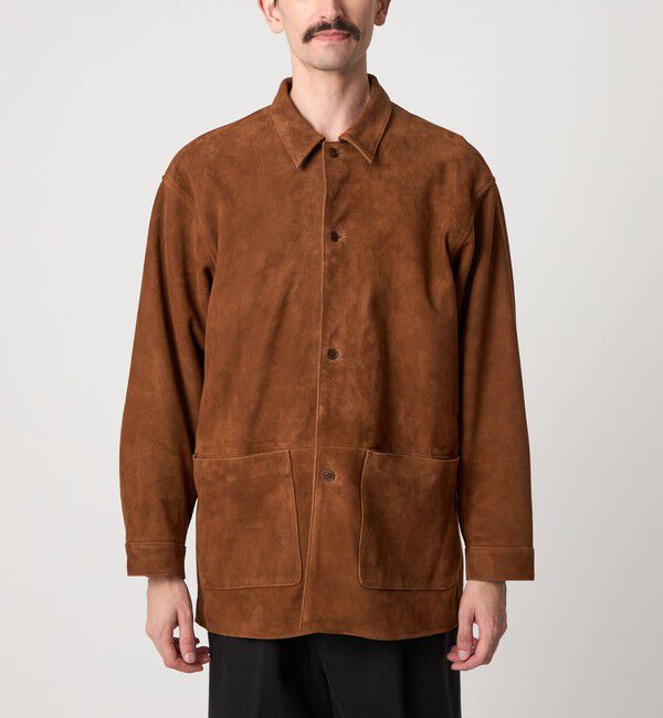 STEVEN ALAN「＜Steven Alan＞ ラフ スエード カバーオール」|その他|