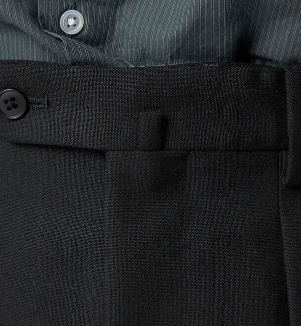 STEVEN ALAN「＜Steven Alan＞ ウール オックスフォード イン ツープリーツ ドレス トラウザーズ」|スラックス|
