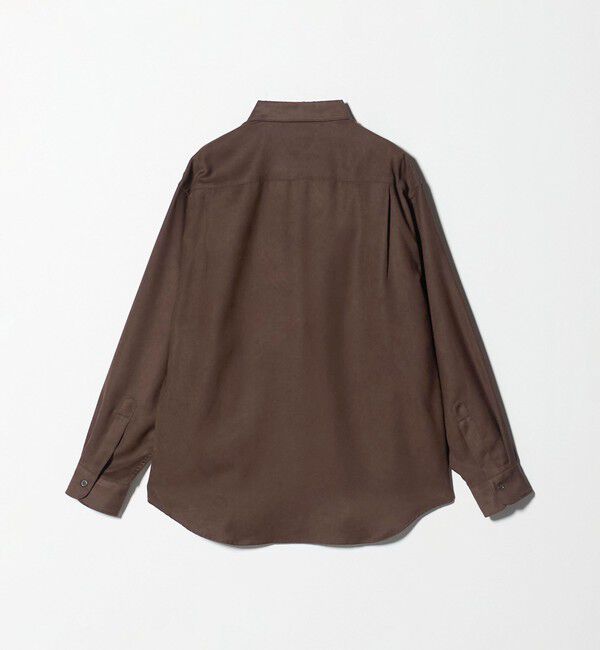 BEAUTY&YOUTH UNITED ARROWS「スエード タッチ レギュラー シャツ FORM型」|シャツ・ブラウス|