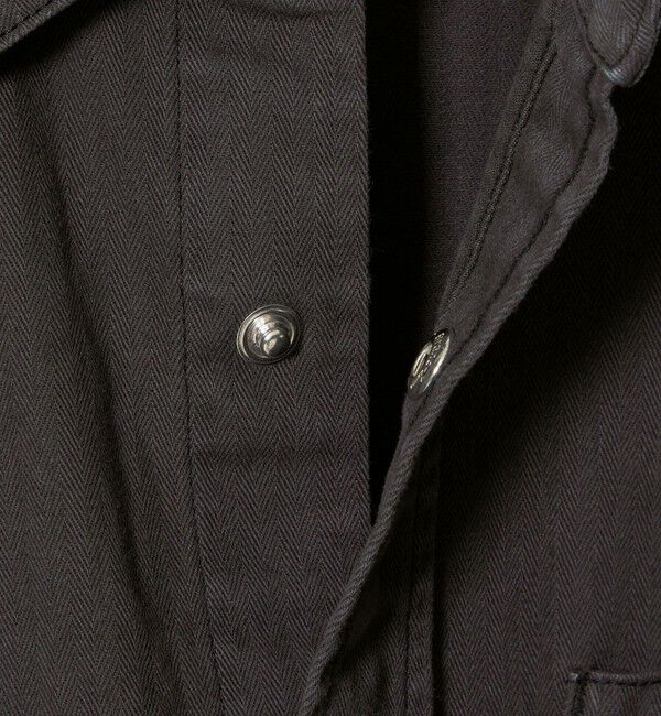 MONKEY TIME「ドビー ヘリンボーン ミリタリー シャツ」|シャツ・ブラウス|