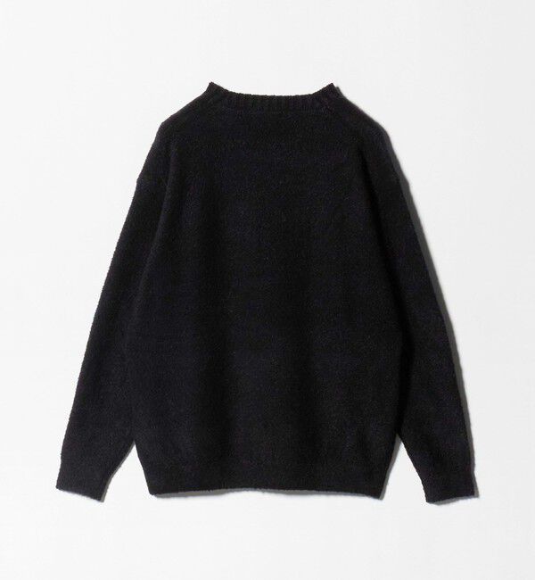 BEAUTY&YOUTH UNITED ARROWS「クリンプ コットンウール クルーネック ニット」|ニット・セーター|