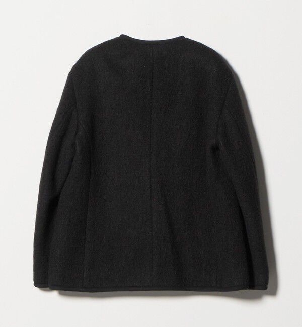 BEAUTY&YOUTH UNITED ARROWS「シャギー ノーカラージャケットコート」|ノーカラージャケット|