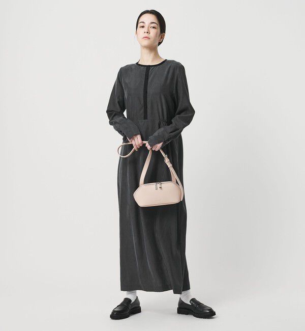 BEAUTY&YOUTH UNITED ARROWS「キュプラブレンド タイリボンワンピース」|ワンピース|