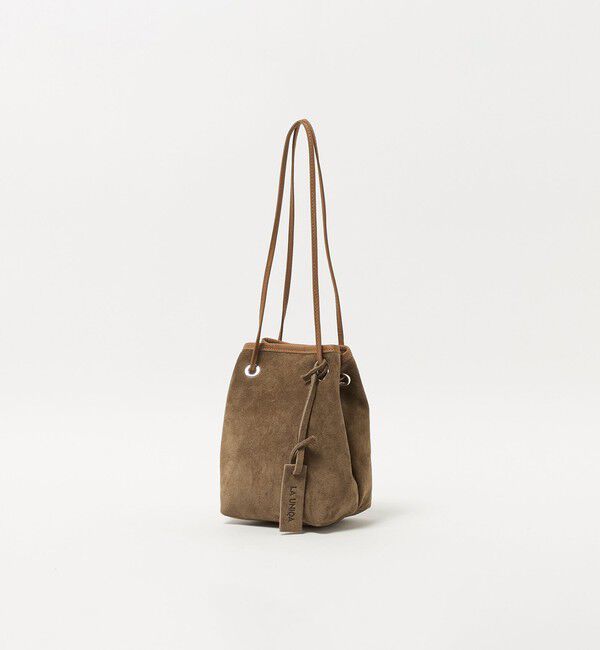 BEAUTY&YOUTH UNITED ARROWS「＜LA UNIQA＞スエード 巾着 バッグ」|ハンドバッグ|