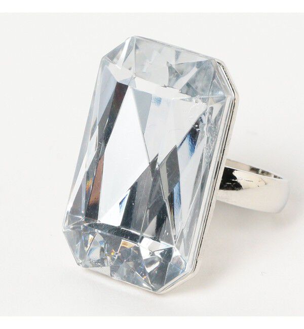 Ray BEAMS 「BIG クリスタル リング」|リング|