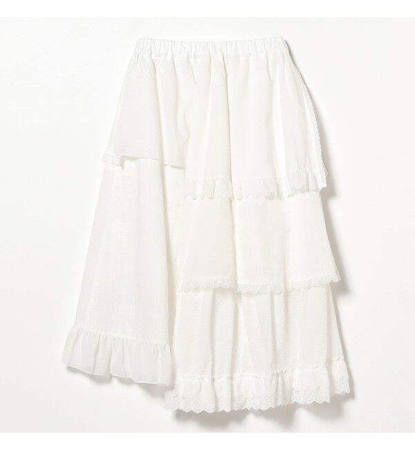 BEAMSBOY「【別注】TORI-TO / ティアード スカート」|スカート|