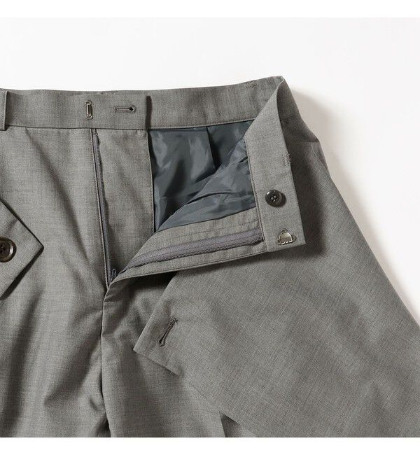 Ray BEAMS 「フロント ラップ ワイド パンツ」|チノ|