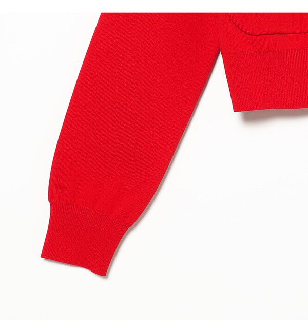 Ray BEAMS 「メタル ボタン クルーネック カーディガン」|カーディガン|