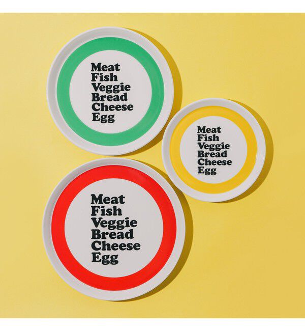 BEAMS「Swimsuit Department / &ldquo;Ring Toss&rdquo; Lunch Plate 19.2cm」|食器・キッチングッズ|