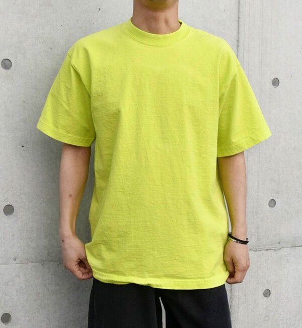 SHIPS any「【SHIPS any別注】LOS ANGELES APPAREL: 8.5oz ガーメントダイ Tシャツ◇」|Tシャツ・カットソー|