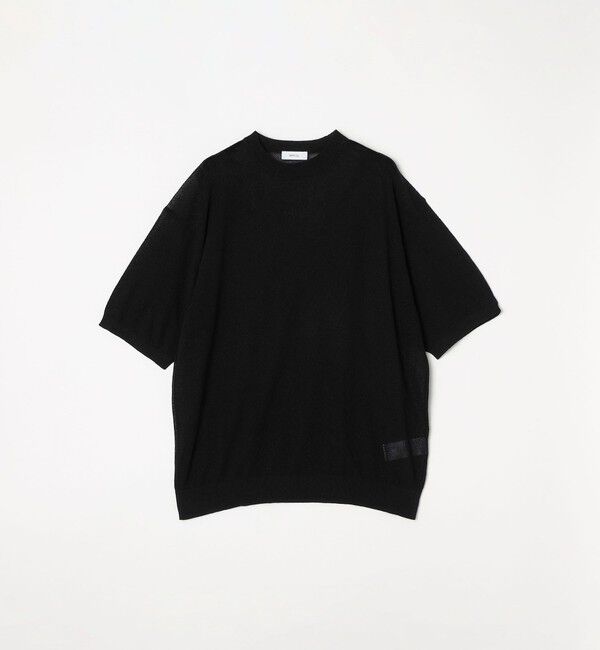 SHIPS any「SHIPS any: 〈手洗い可能〉リネンミックス サマーニット リラックス シアー Tシャツ◇」|Tシャツ・カットソー|