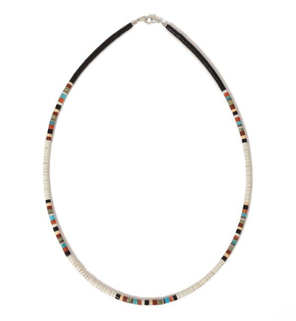 SHIPS for women「INDIAN JEWELRY:ヒーシー ビーズ ネックレス」|ネックレス|ライトホワイト