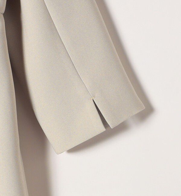 quaranciel「quaranciel:〈洗濯機可能〉ダブルクロス スクエアネック ロング ワンピース（セットアップ対応）」|ワンピース|