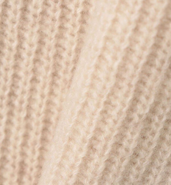 SHIPS any「SHIPS any:〈手洗い可能〉AQUA カシミヤ ミックス ポロ ニット」|ニット・セーター|