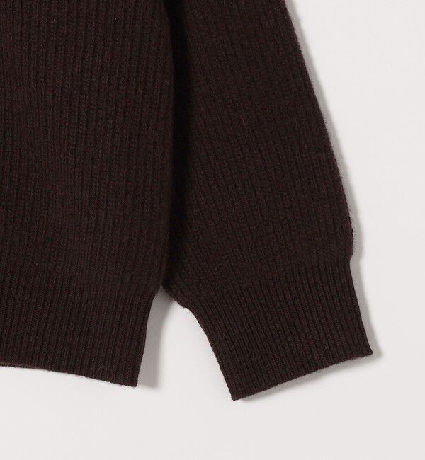 SHIPS any「SHIPS any:〈手洗い可能〉AQUA カシミヤ ミックス ポロ ニット」|ニット・セーター|