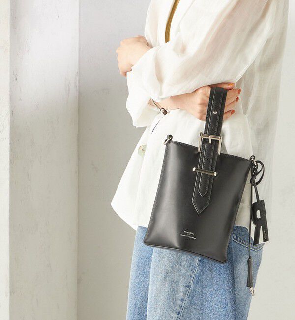 SHIPS for women「《予約》【WEB限定】George Cinq:BUCKET BAG（S）」|トートバッグ|ブラック