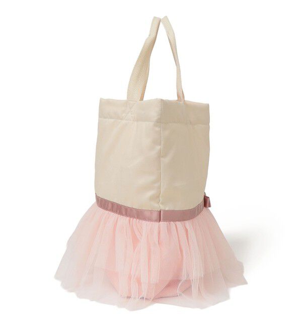 SHIPS Colors 「《予約》SHIPS Colors:〈洗濯機可能〉リボン ギャザー キルティング レッスン バッグ◆」|トートバッグ|