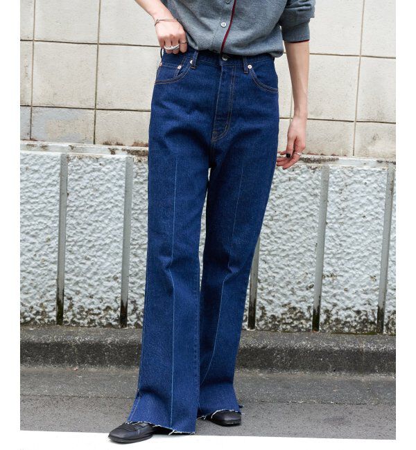 OUTDOOR PRODUCTS Usual Things「ULTデニムブーティー5PKT」|デニム|ネイビー