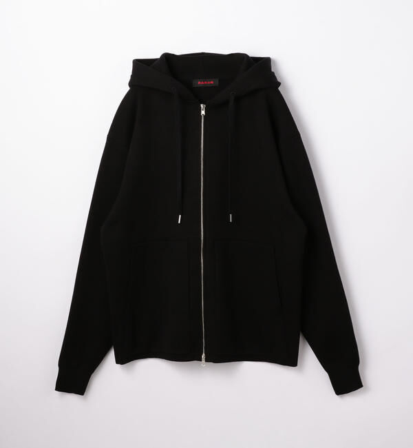 CABaN「CABaN コットンカシミヤ ジップパーカ」|ニット・セーター|