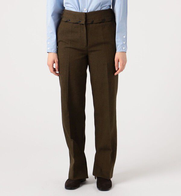 DES PRES「コットンリネンキャンバス センタープレスパンツ」|その他|