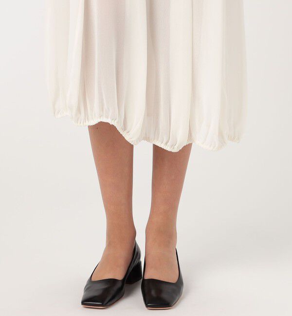 DES PRES「シルクシフォン バルーンワンピース」|ワンピース|