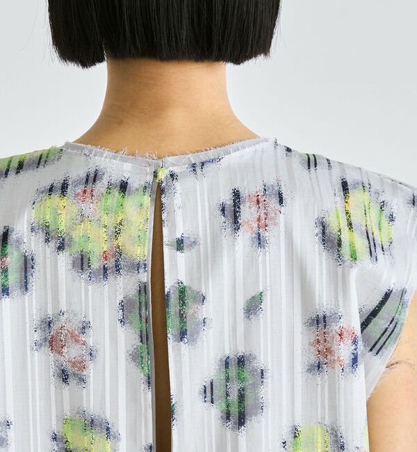 Edition「フラワープリント ノースリーブワンピース」|ワンピース|